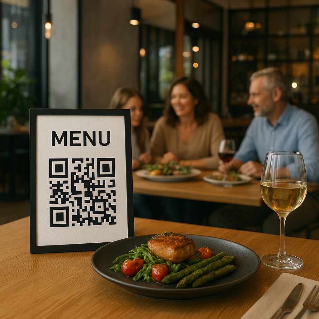 Menüü QR-kood restoranis: eelised ja praktilised sammud uuendusliku lahenduse rakendamisel